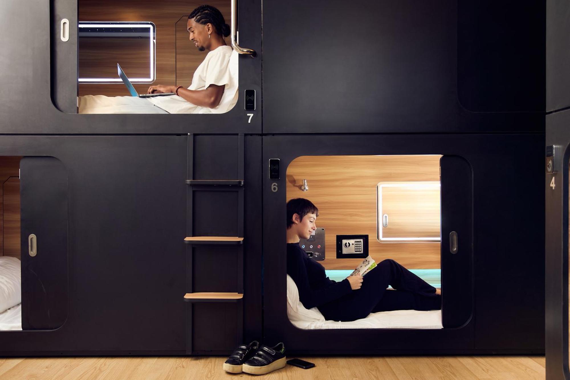 Capsule Hotel Montreal Luaran gambar